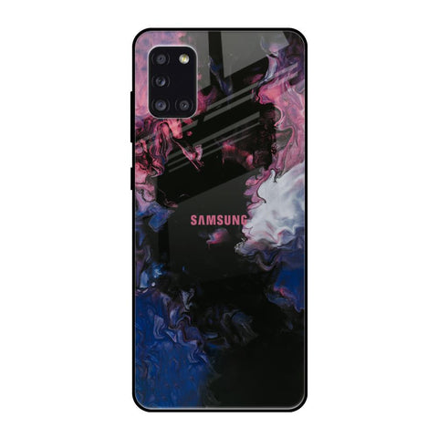 Smudge Brush Samsung Galaxy A31 Glass Back Cover Online