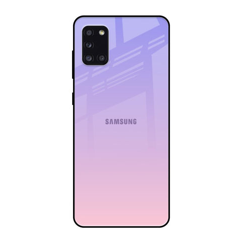 Lavender Gradient Samsung Galaxy A31 Glass Back Cover Online