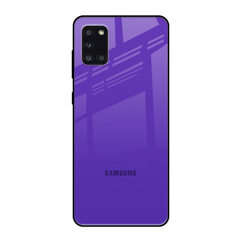 Amethyst Purple Samsung Galaxy A31 Glass Back Cover Online