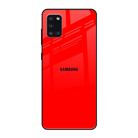 Blood Red Samsung Galaxy A31 Glass Back Cover Online