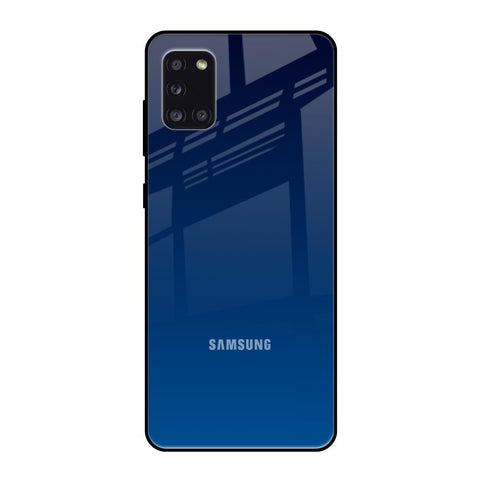 Very Blue Samsung Galaxy A31 Glass Back Cover Online