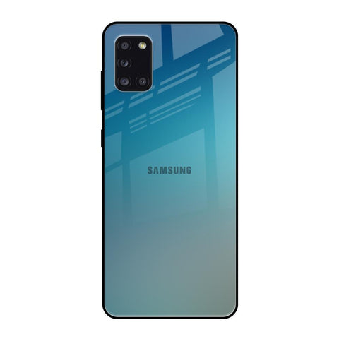 Sea Theme Gradient Samsung Galaxy A31 Glass Back Cover Online