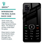 Classic Keypad Pattern Glass Case for Samsung Galaxy A31