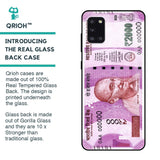 Stock Out Currency Glass Case for Samsung Galaxy A31