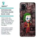 Joker Cartoon Glass Case for Samsung Galaxy A31