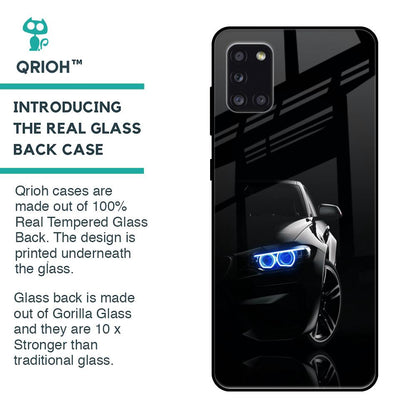 Car In Dark Glass Case for Samsung Galaxy A31