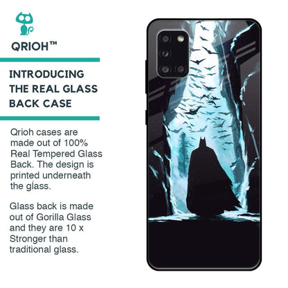 Dark Man In Cave Glass Case for Samsung Galaxy A31