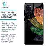 Colorful Leaves Glass Case for Samsung Galaxy A31