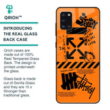Anti Social Club Glass Case for Samsung Galaxy A31