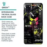 Astro Glitch Glass Case for Samsung Galaxy A31