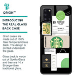 Coffee Latte Glass Case for Samsung Galaxy A31