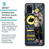 Cool Sanji Glass Case for Samsung Galaxy A31