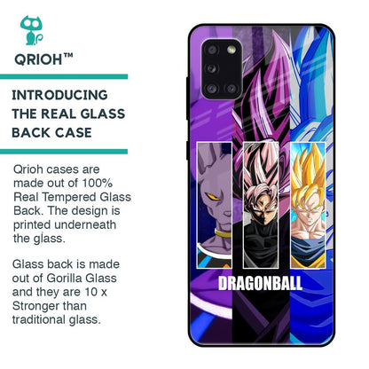 DGBZ Glass Case for Samsung Galaxy A31