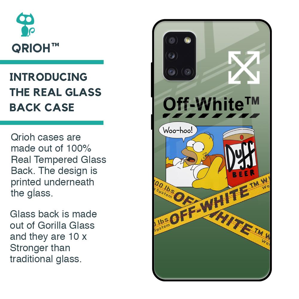 Duff Beer Glass Case for Samsung Galaxy A31