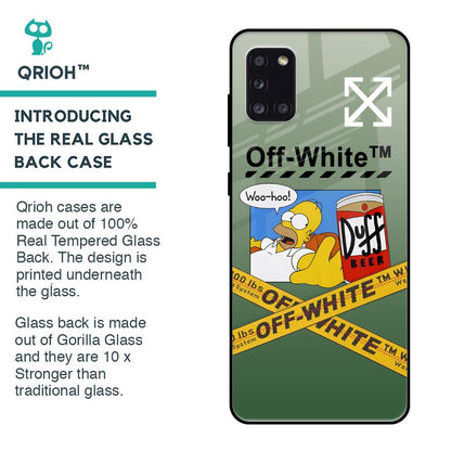 Duff Beer Glass Case for Samsung Galaxy A31