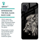 Brave Lion Glass case for Samsung Galaxy A31