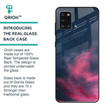 Moon Night Glass Case For Samsung Galaxy A31