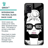 Girl Boss Glass Case For Samsung Galaxy A31