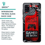 Do No Disturb Glass Case For Samsung Galaxy A31