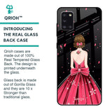 Fashion Princess Glass Case for Samsung Galaxy A31