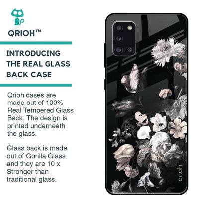 Artistic Mural Glass Case for Samsung Galaxy A31