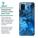 Gold Sprinkle Glass case for Samsung Galaxy A31