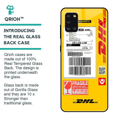 Express Worldwide Glass case For Samsung Galaxy A31