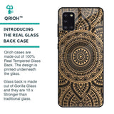 Luxury Mandala Glass Case for Samsung Galaxy A31