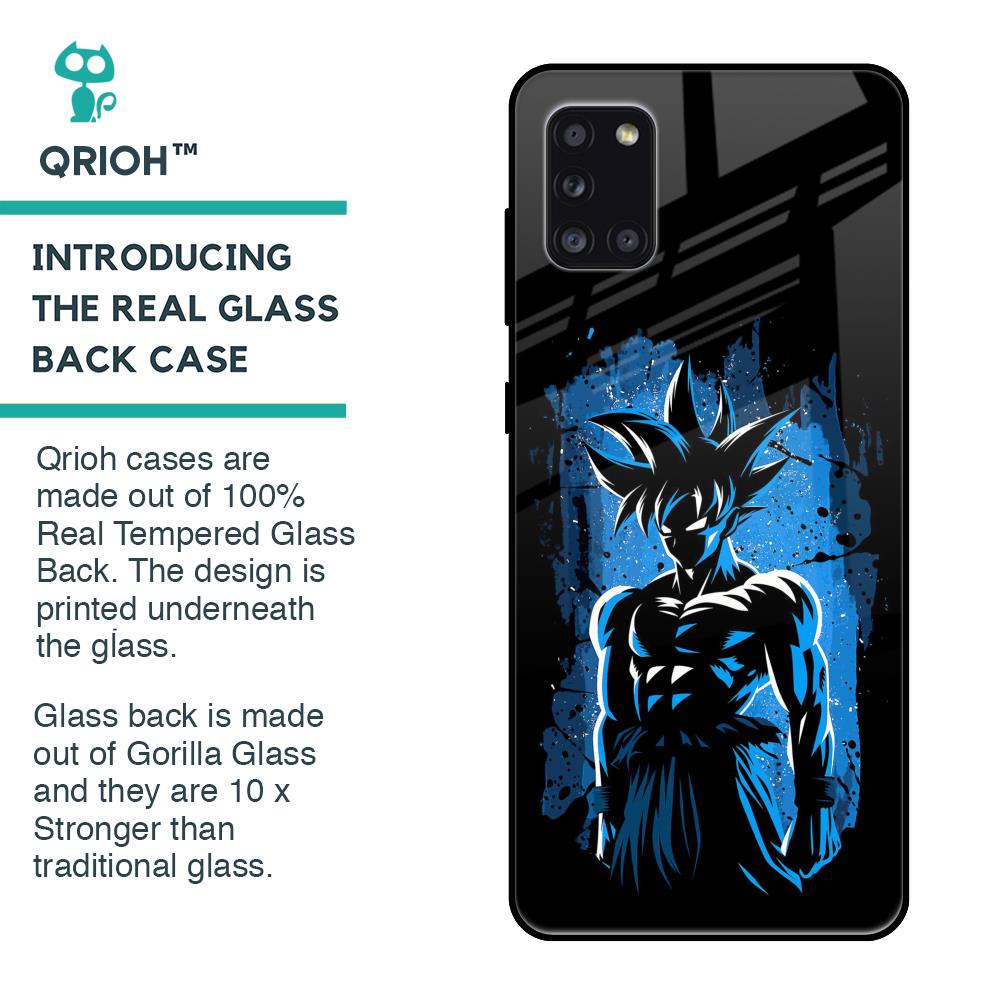 Splatter Instinct Glass Case for Samsung Galaxy A31
