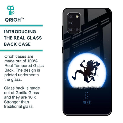 Luffy Nika Glass Case for Samsung Galaxy A31