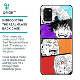 Anime Sketch Glass Case for Samsung Galaxy A31