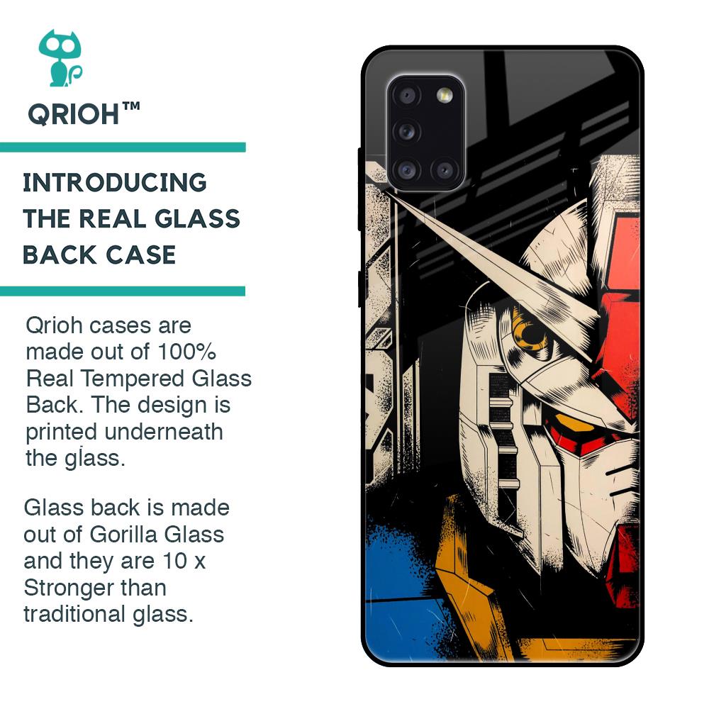 Transformer Art Glass Case for Samsung Galaxy A31