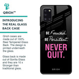 Be Focused Glass case for Samsung Galaxy A31