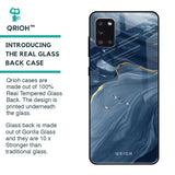 Deep Ocean Marble Glass Case for Samsung Galaxy A31