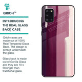 Brush Stroke Art Glass Case for Samsung Galaxy A31