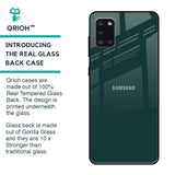 Olive Glass Case for Samsung Galaxy A31
