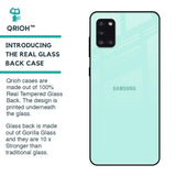 Teal Glass Case for Samsung Galaxy A31