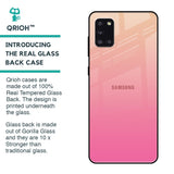 Pastel Pink Gradient Glass Case For Samsung Galaxy A31