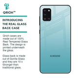 Arctic Blue Glass Case For Samsung Galaxy A31
