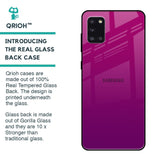 Magenta Gradient Glass Case For Samsung Galaxy A31