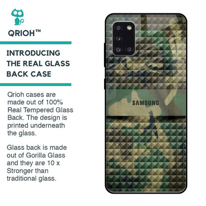 Supreme Power Glass Case For Samsung Galaxy A31