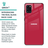 Solo Maroon Glass case for Samsung Galaxy A31