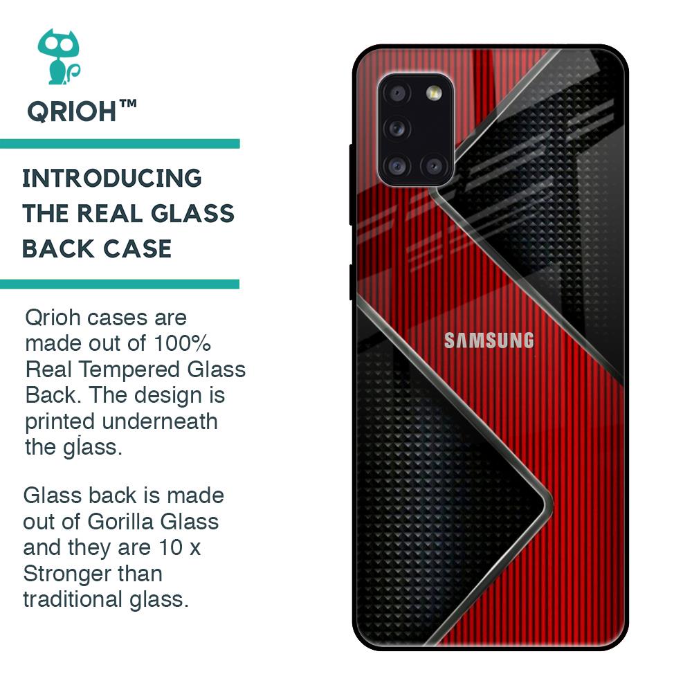 Art Of Strategic Glass Case For Samsung Galaxy A31