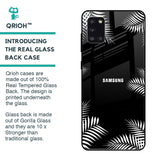 Zealand Fern Design Glass Case For Samsung Galaxy A31