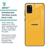 Fluorescent Yellow Glass case for Samsung Galaxy A31