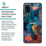 Colored Storm Glass Case for Samsung Galaxy A31
