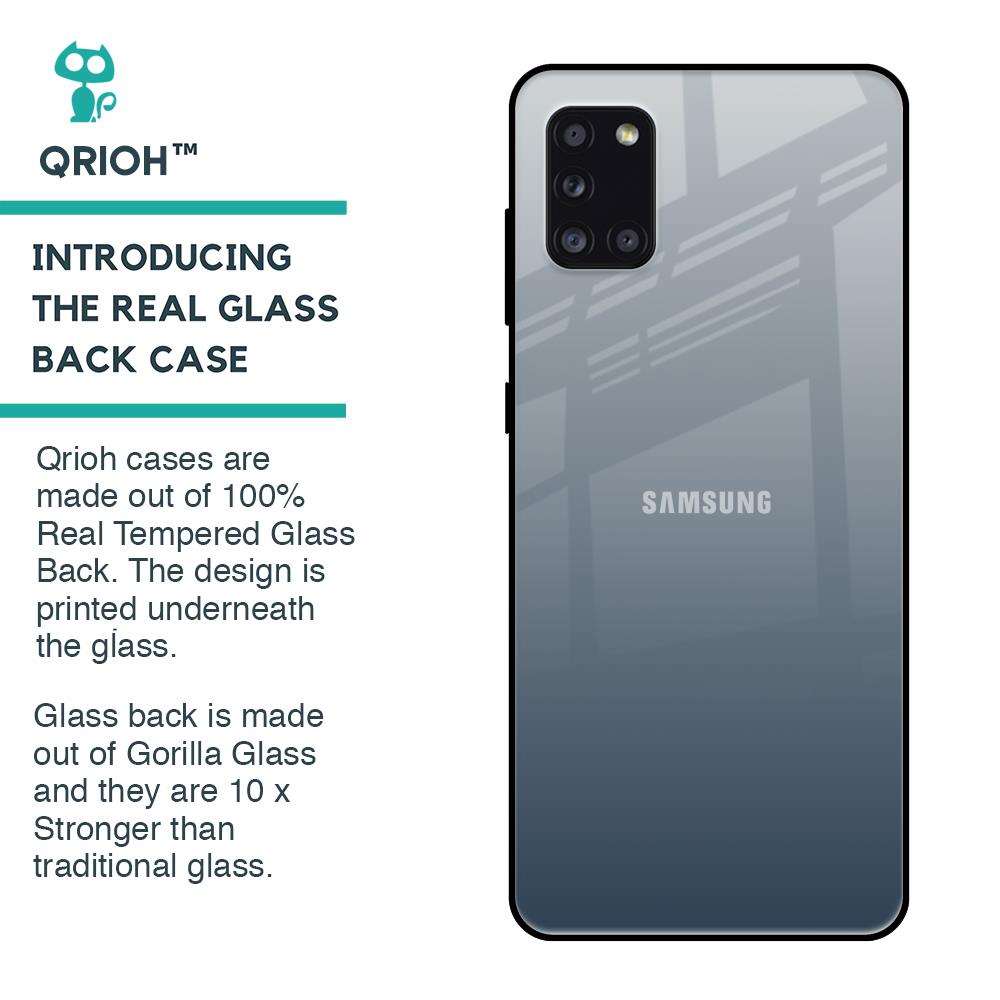 Dynamic Black Range Glass Case for Samsung Galaxy A31