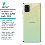 Mint Green Gradient Glass Case for Samsung Galaxy A31