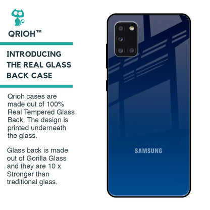 Very Blue Glass Case for Samsung Galaxy A31