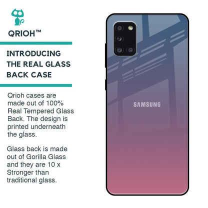 Pastel Gradient Glass Case for Samsung Galaxy A31